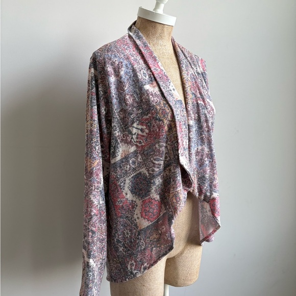 Anthropologie Zaha Open-Front Cardigan Sweater Size Large NEW - Picture 6 of 10